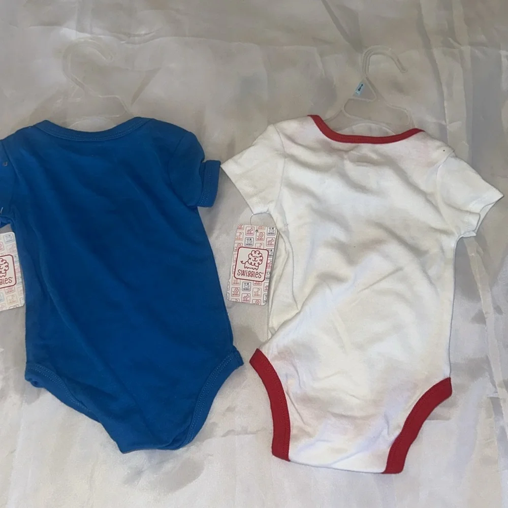 Swiggles Mini Boss and To the Moon and Back Onesie One Piece Outfit | 6-9 Months